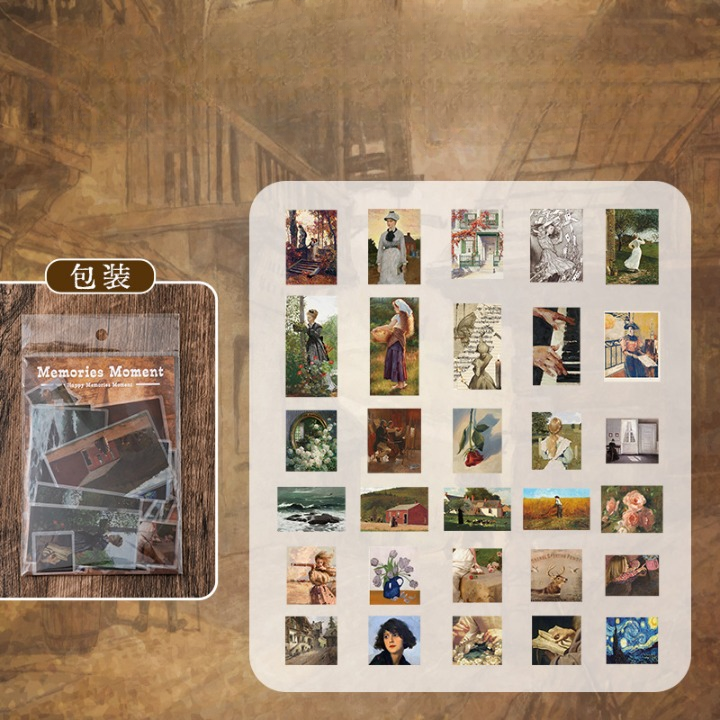 Retro Old Memory Pet Stickers