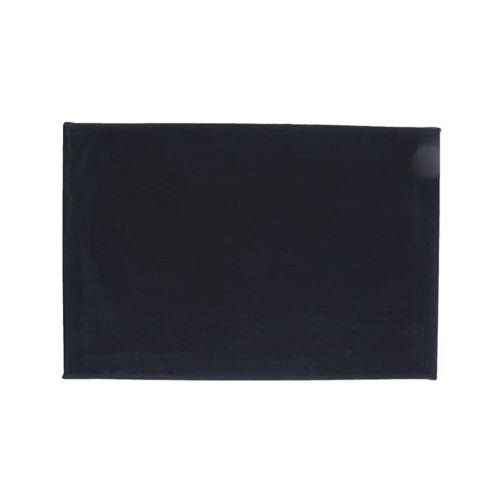 Black Painting Canvass with Wooden Frame - 8*8 Inch