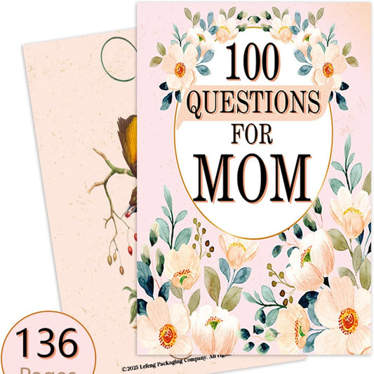 100 Questions for Mom – Memory Journal & Keepsake Gift Book