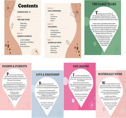 100 Questions for Mom – Memory Journal & Keepsake Gift Book