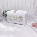 Pearl Decorated Cosmetic Bag