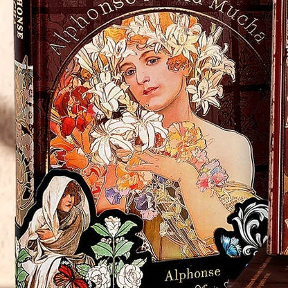 Alphonse Maria Mucha Art Cover Theme Journal