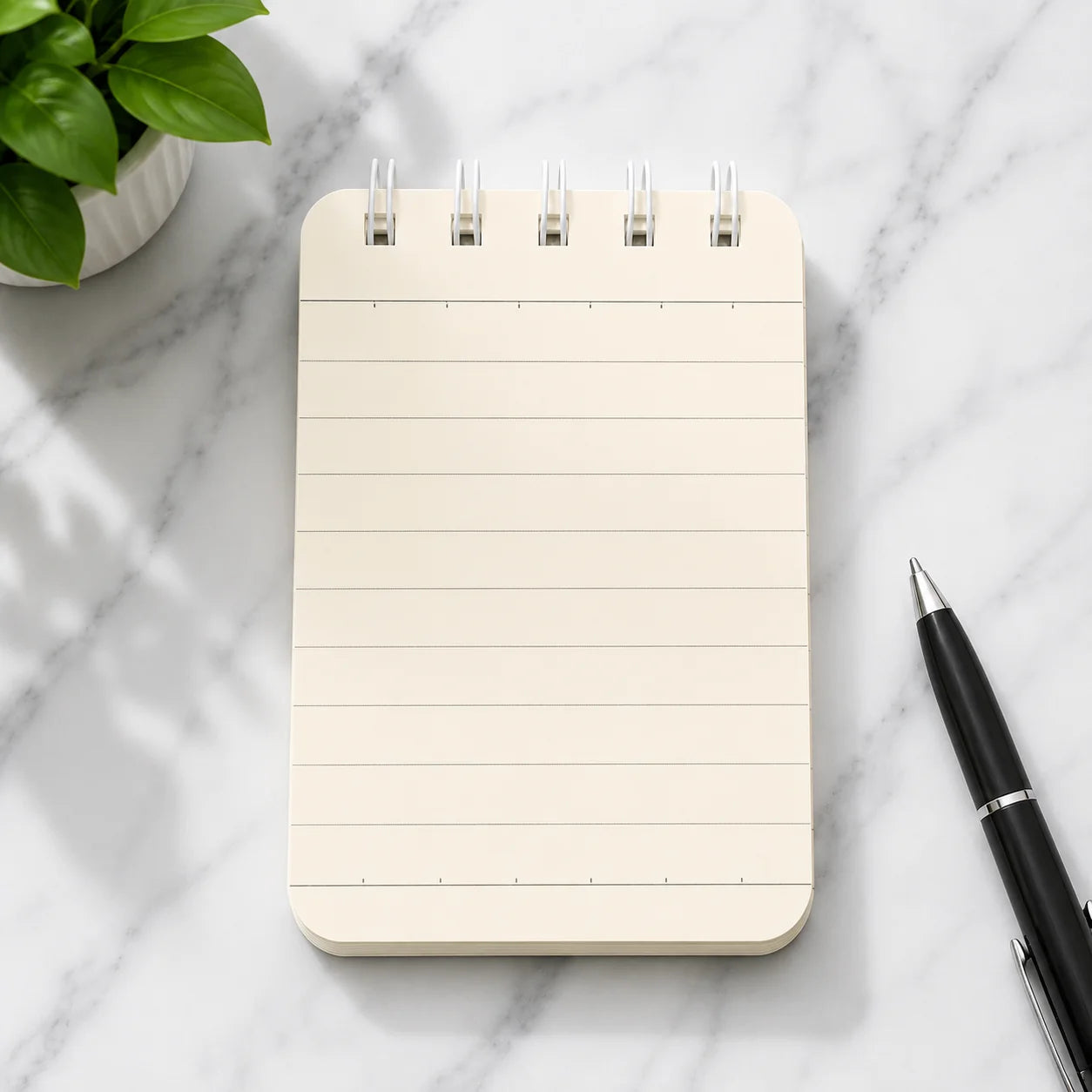 Leaf Spiral Notepad