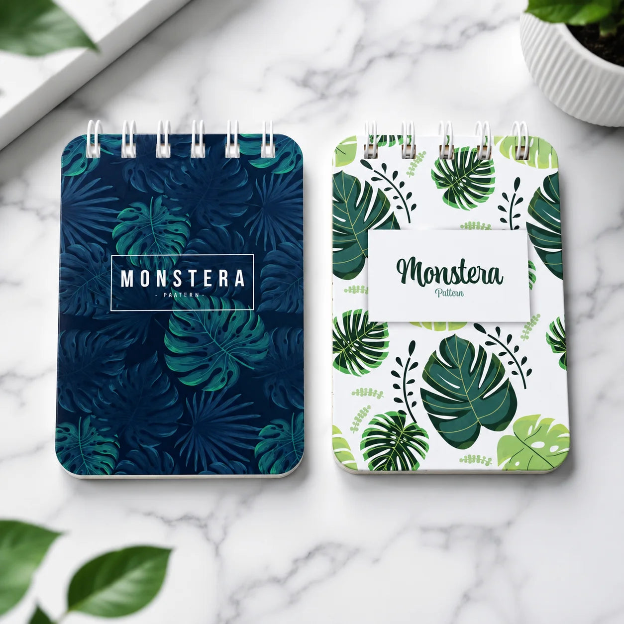 Leaf Spiral Notepad
