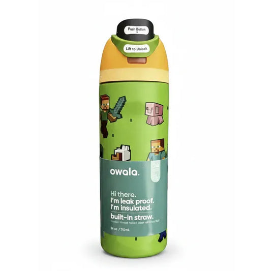 Owala Freesip Water Bottle - Mine Craft