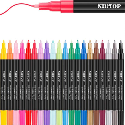 Niutop Metallic Marker Pen