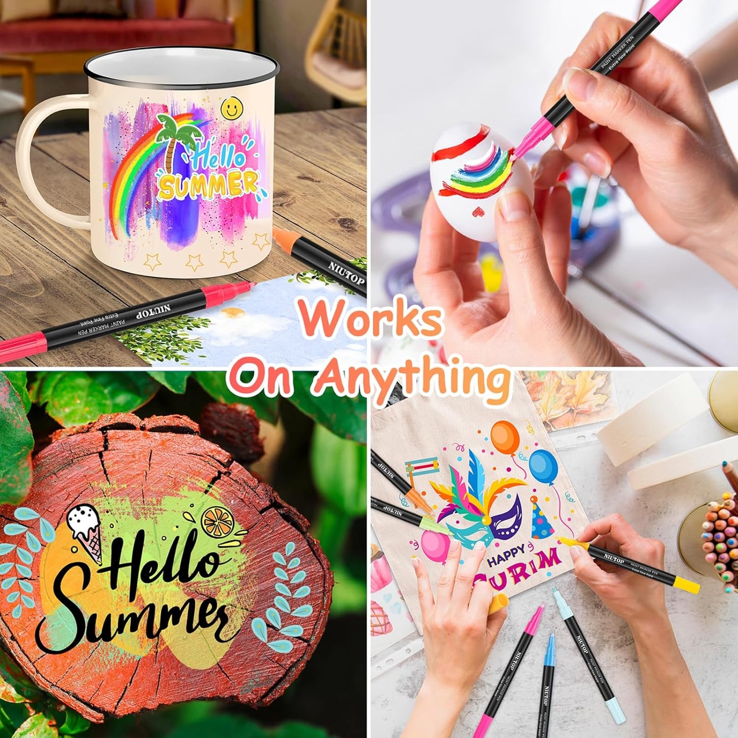 Niutop Metallic Marker Pen