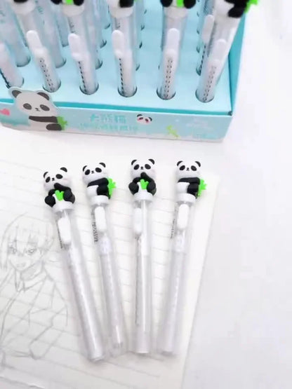 Panda Retractable Pull n Push Eraser