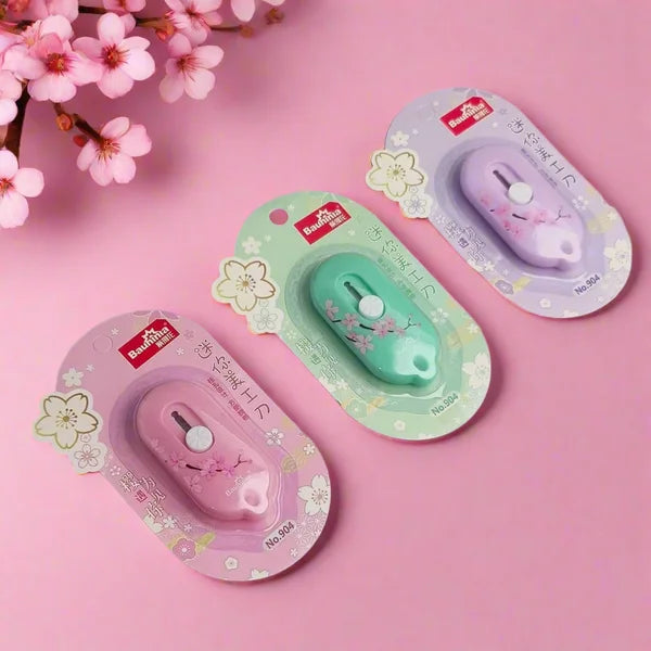 The Mini Flower Paper Cutter is a compact, handheld crafting tool designed to cut decorative flower shapes cleanly from paper, cardstock, or thin craft materials. It combines portability, ease of use, and precision for scrapbookers, card makers, students, and DIY enthusiasts.