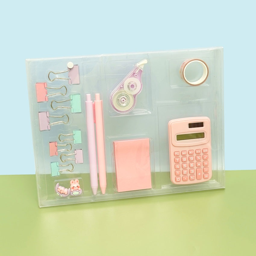 Macaron Colors Mix Stationery Set