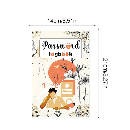 Password Logbook Account Management Journal