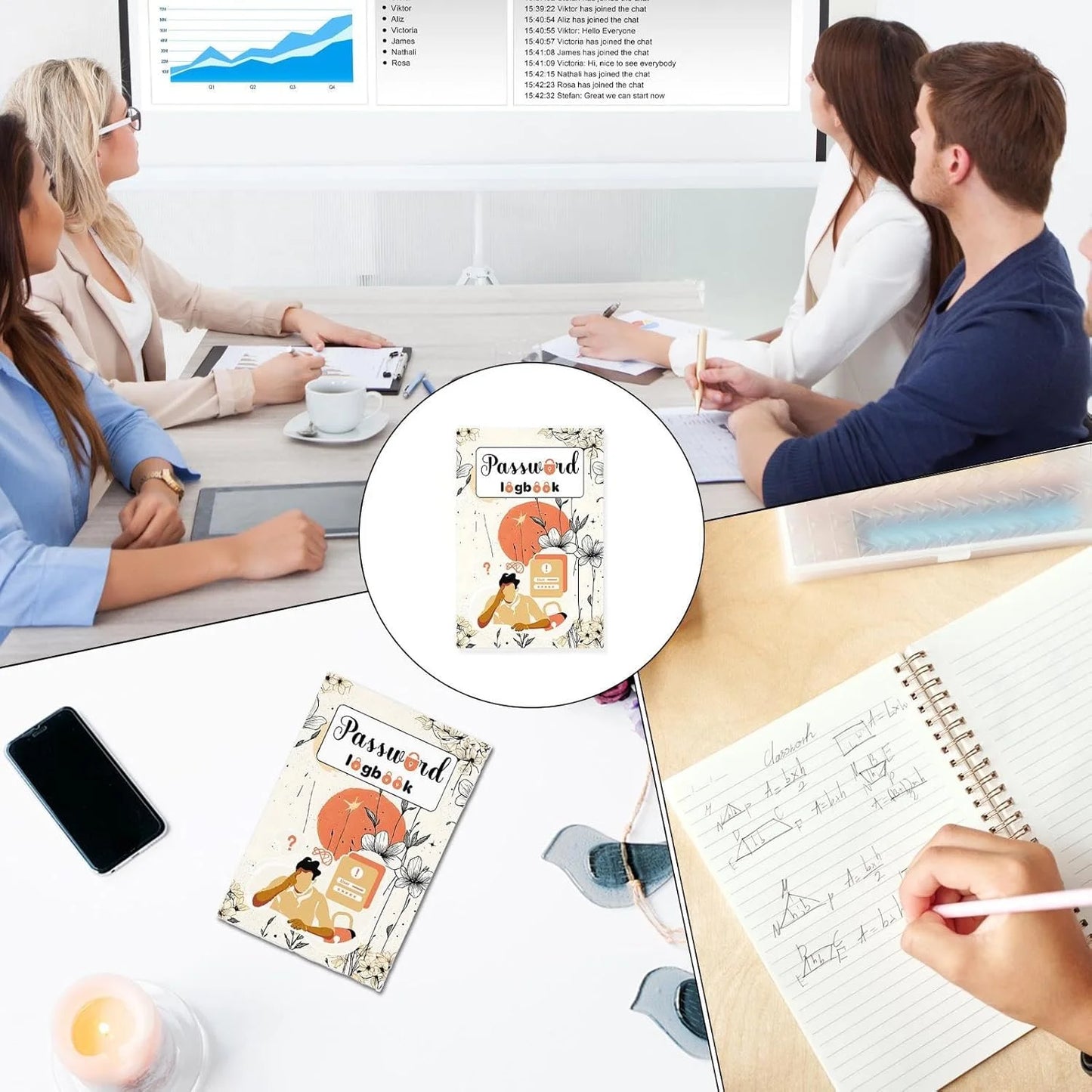 Password Logbook Account Management Journal