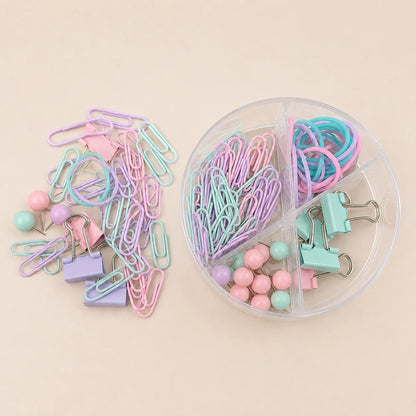 Pastel Clips & Pin Box
