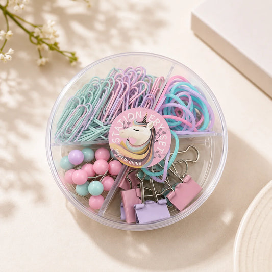 Pastel Clips & Pin Box