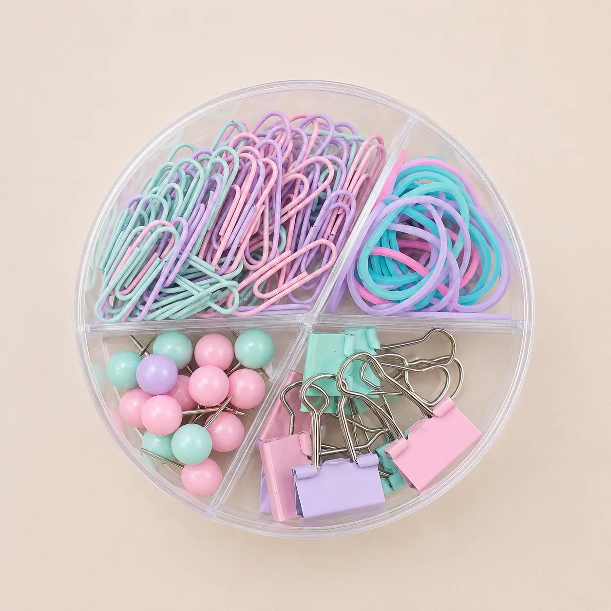 Pastel Clips & Pin Box