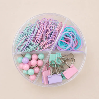 Pastel Clips & Pin Box