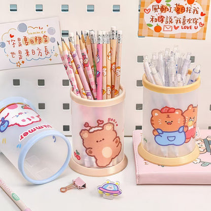 DIY Barrel Soft Card Pen Holder