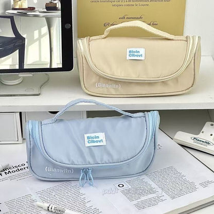 Top Handle Large Capacity Pencil Case