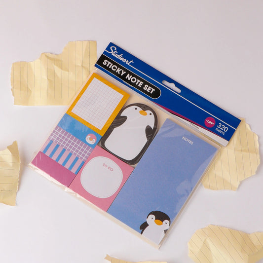 Penguins Sticky Note Set