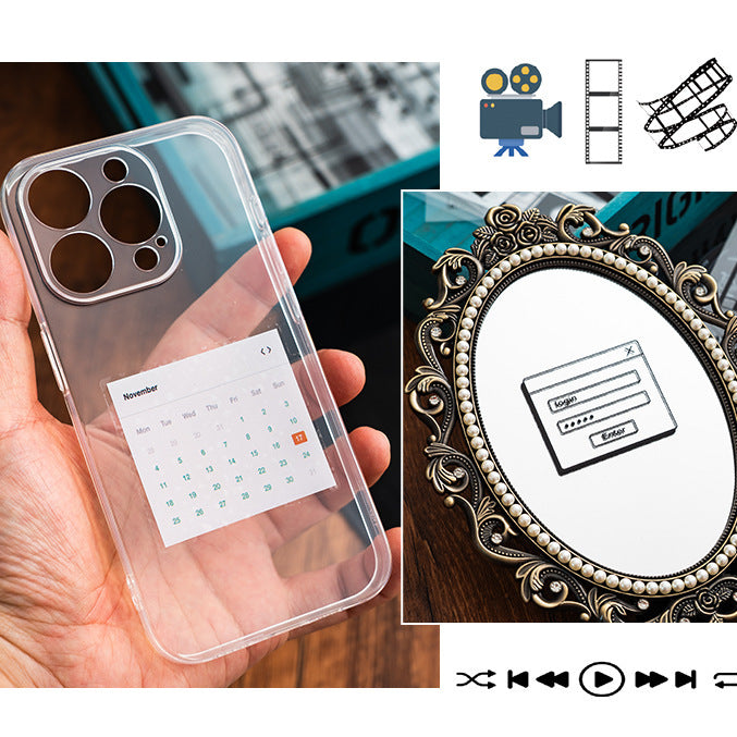 Photo Frame Background PET Stickers