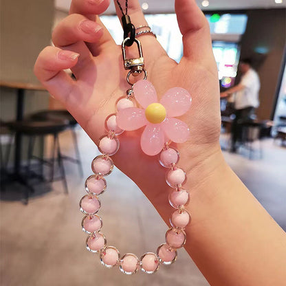 Colorful Macaron-Colored Bead Petal Charm