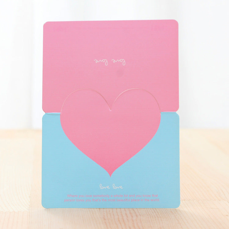 Heart Shaped Greeting Card