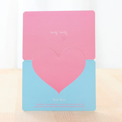 Heart Shaped Greeting Card