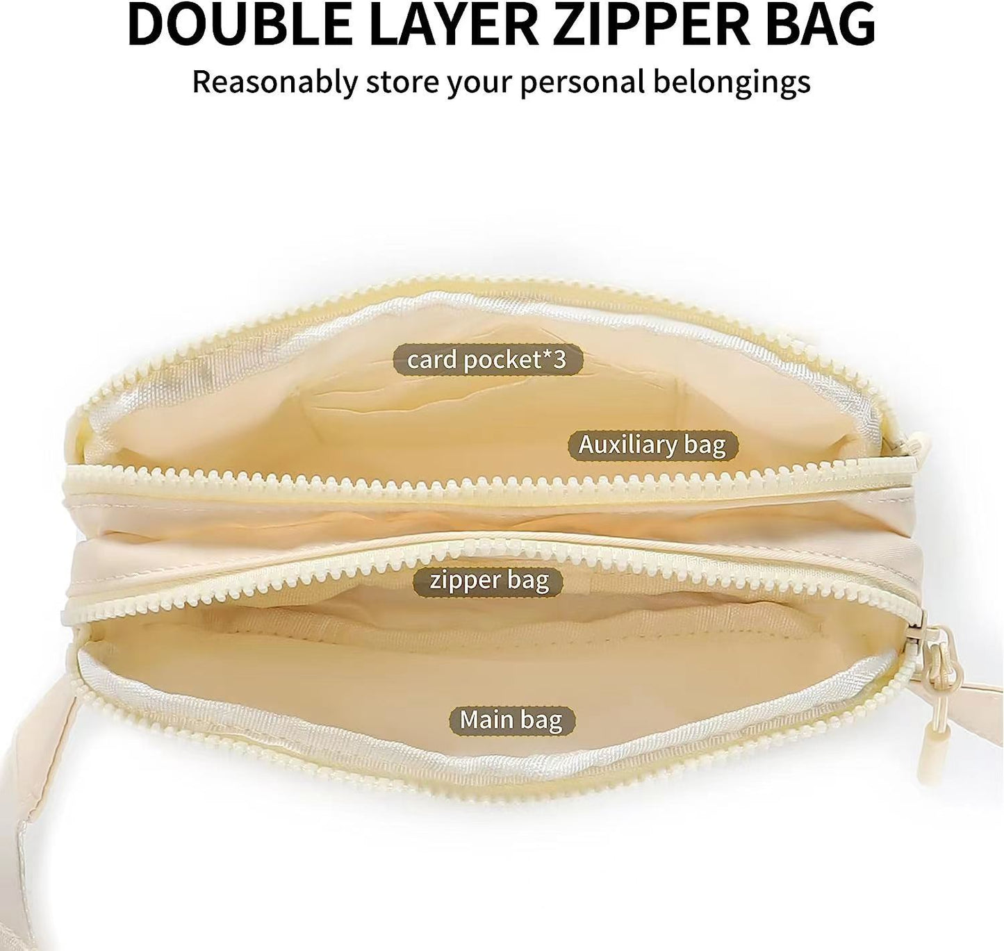 Unisex Outdoor Travel Waist Bag