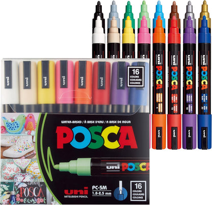 POSCA Acrylic Paint Markers Set