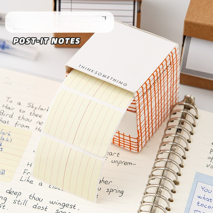 Writing Notes Box Post it Sticky Notes Box – thepaperworm