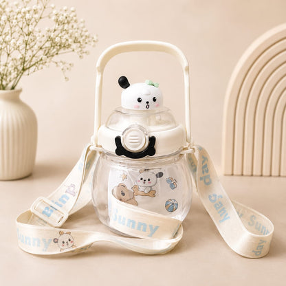 Sanrio Potbelly Cute Cartoon Water Bottle - White