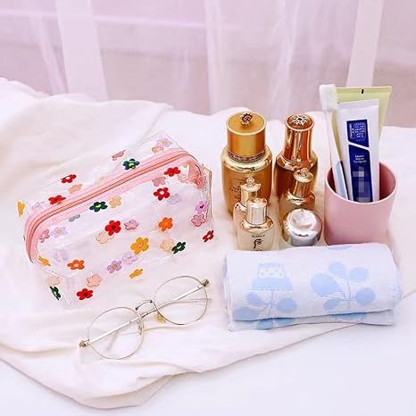 PVC Waterproof Cosmetic & Toiletry Pouch