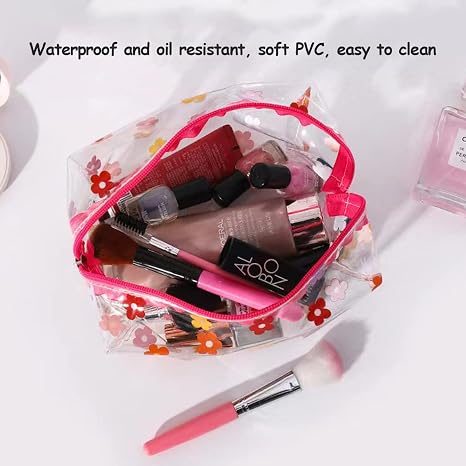 PVC Waterproof Cosmetic & Toiletry Pouch