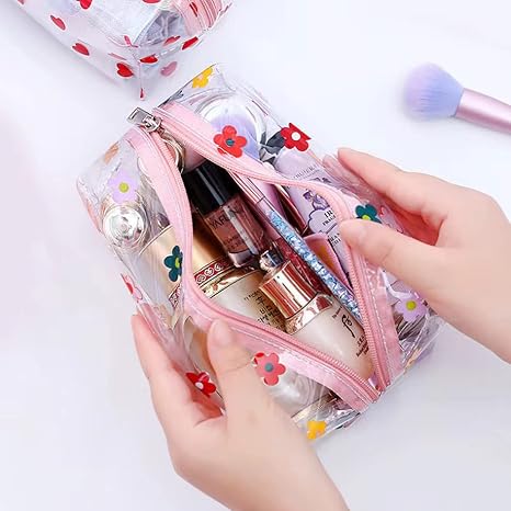 PVC Waterproof Cosmetic & Toiletry Pouch