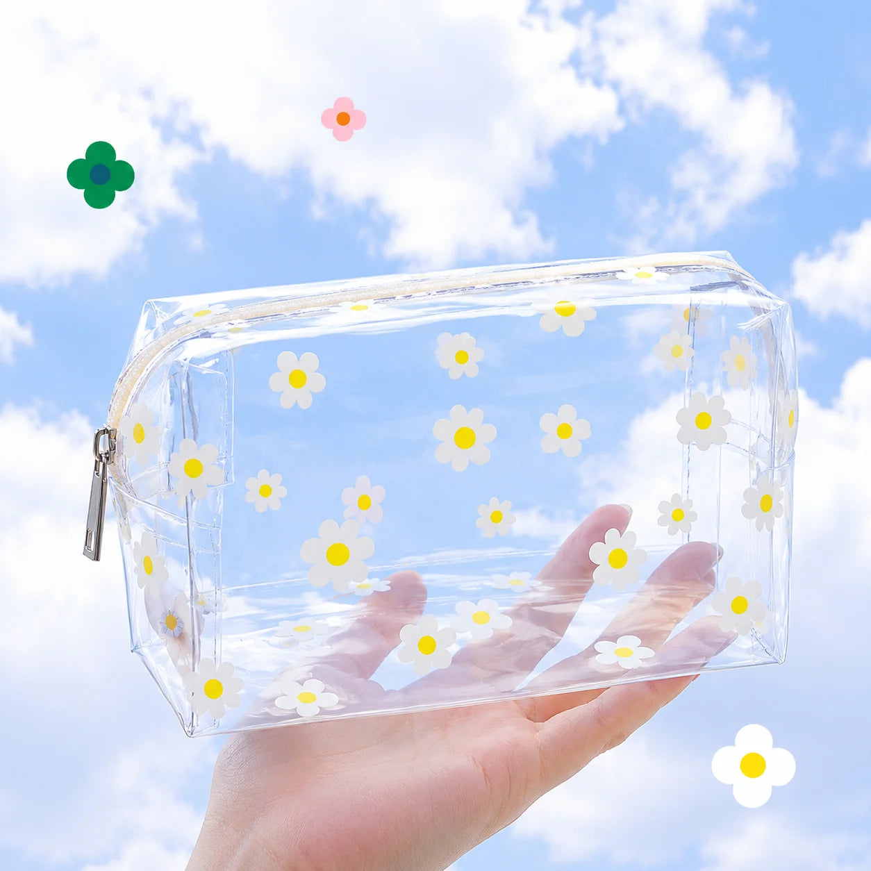PVC Waterproof Cosmetic & Toiletry Pouch