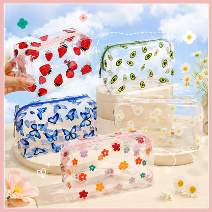 PVC Waterproof Cosmetic & Toiletry Pouch