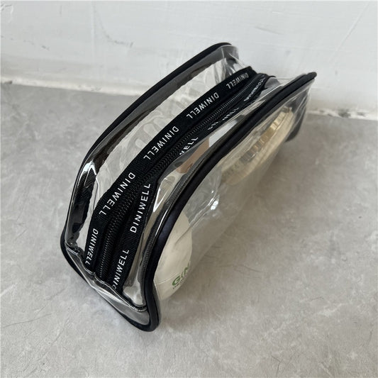 Transparent Cosmetic & Toiletry Pouch