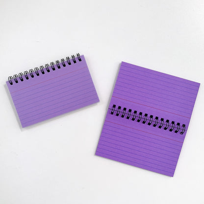 Coil Lined Tearable Flash Cards Notepad