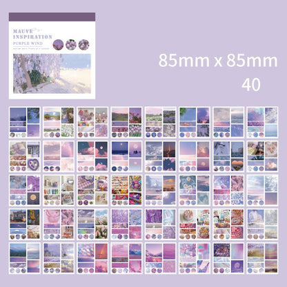 One Scene at a Time Series Stickers Book