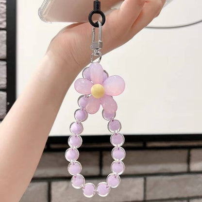 Colorful Macaron-Colored Bead Petal Charm