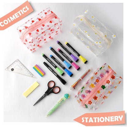 PVC Waterproof Cosmetic & Toiletry Pouch