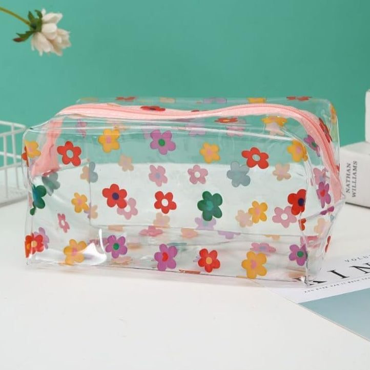 PVC Waterproof Cosmetic & Toiletry Pouch