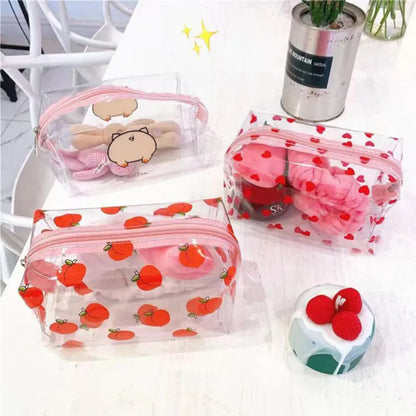 PVC Waterproof Cosmetic & Toiletry Pouch