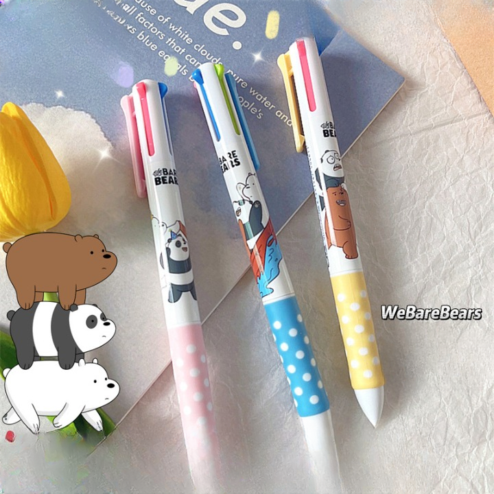 We Bare Bears Multi-Color ballpoint pen