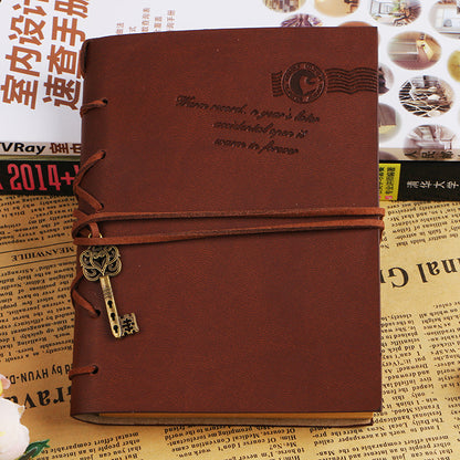 Retro Leather Cover Boxed Journal