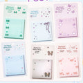 Pastel Starburst Sticky Notes