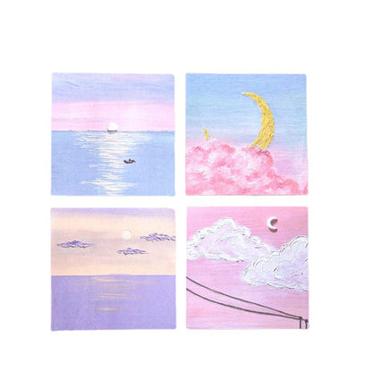 Oil Painting Hearst Sticky Notes Pad Set