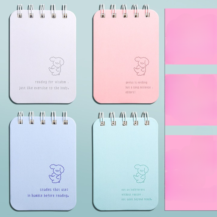 Cute Bear Portable Flip-Up Notepads