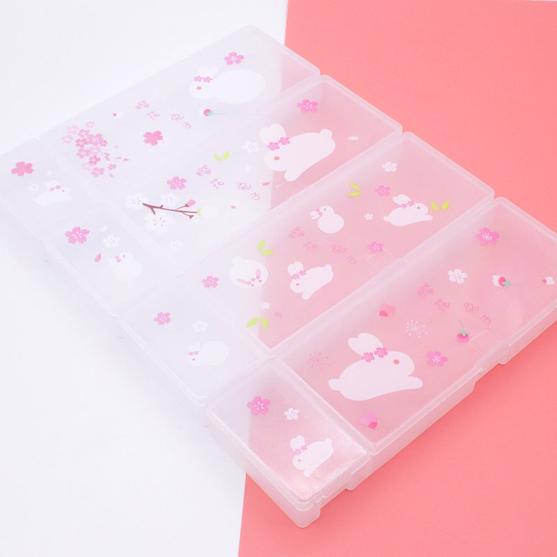 PVC Translucent Pencil Box