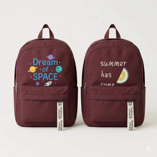 Premium Looks Aesthetic School Backpack